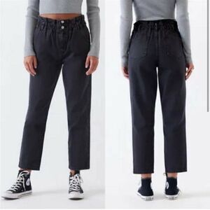 PACSUN High-Waisted Paperbag Mom Jean